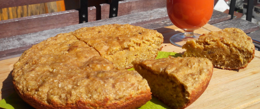 Gâteau à la banane sans œuf sans lait et sans gluten